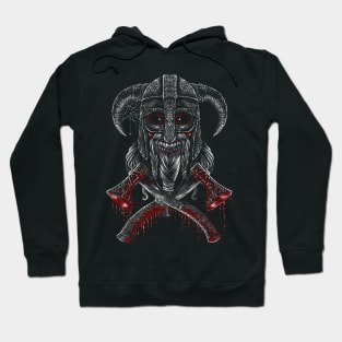 Viking warrior with axes Hoodie